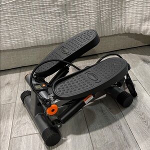 Black and Orange Mini Stepper